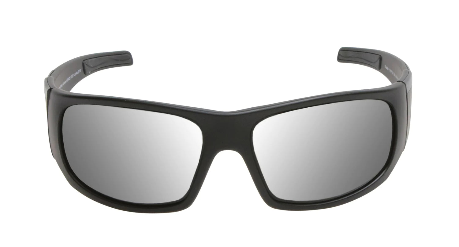 Ugly Fish RSPH5001 MBL.C/SM Tradie Photochromic Safety Sunglasses- Matt Black Frame/Smoke Photochromic Lens