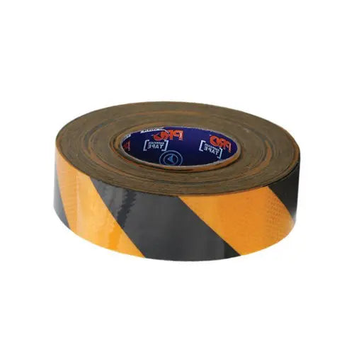 Pro Choice YB5050 Reflective Hazard Tape Yellow And Black 50m X 50mm