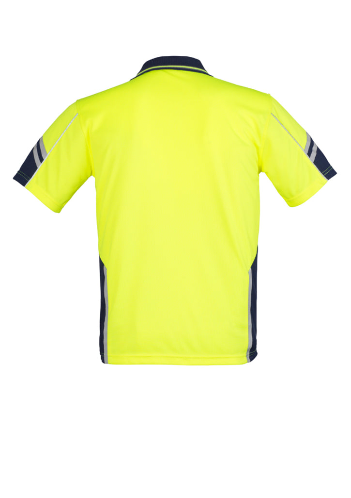 Syzmik ZH237 Men's Hi Vis Squad S/S Polo