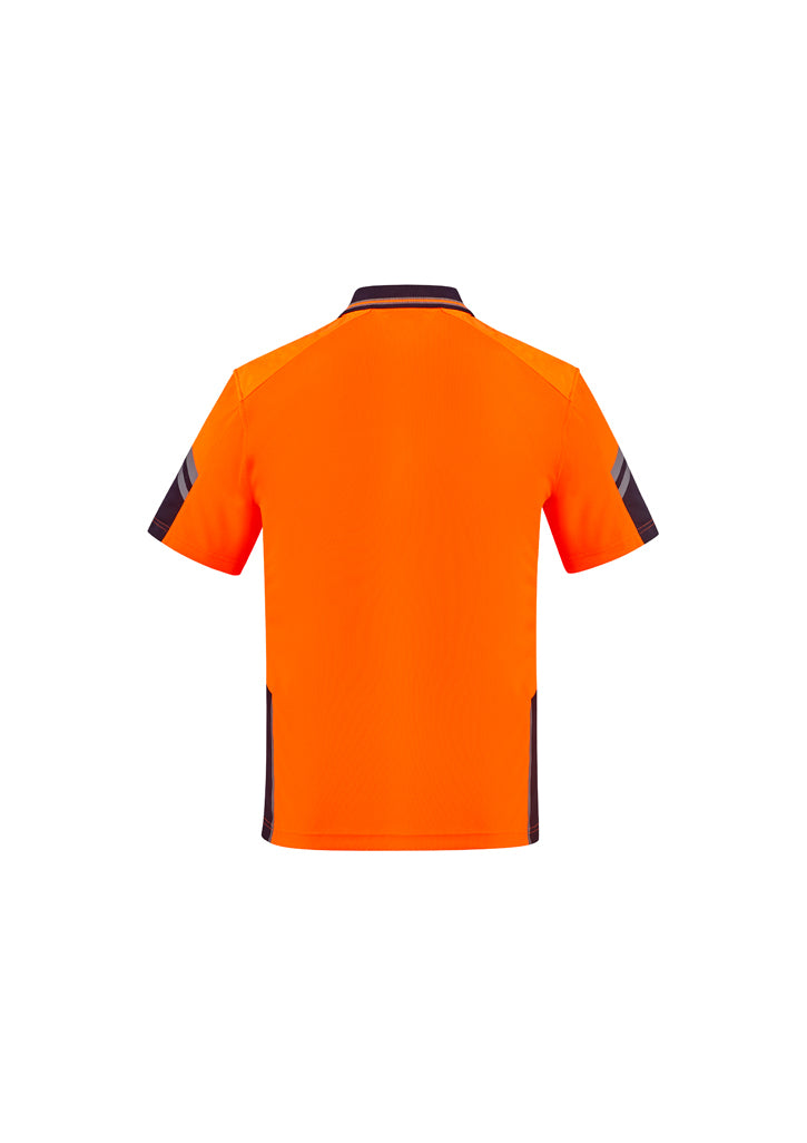 Syzmik ZH465 Men's Reinforced Hi Vis Squad S/S Polo