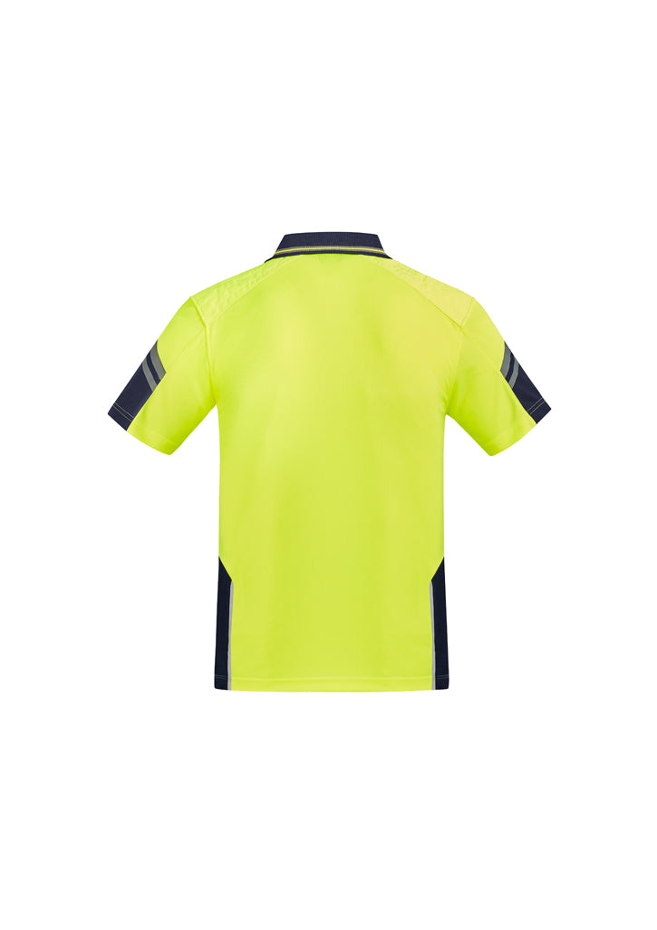 Syzmik ZH465 Men's Reinforced Hi Vis Squad S/S Polo
