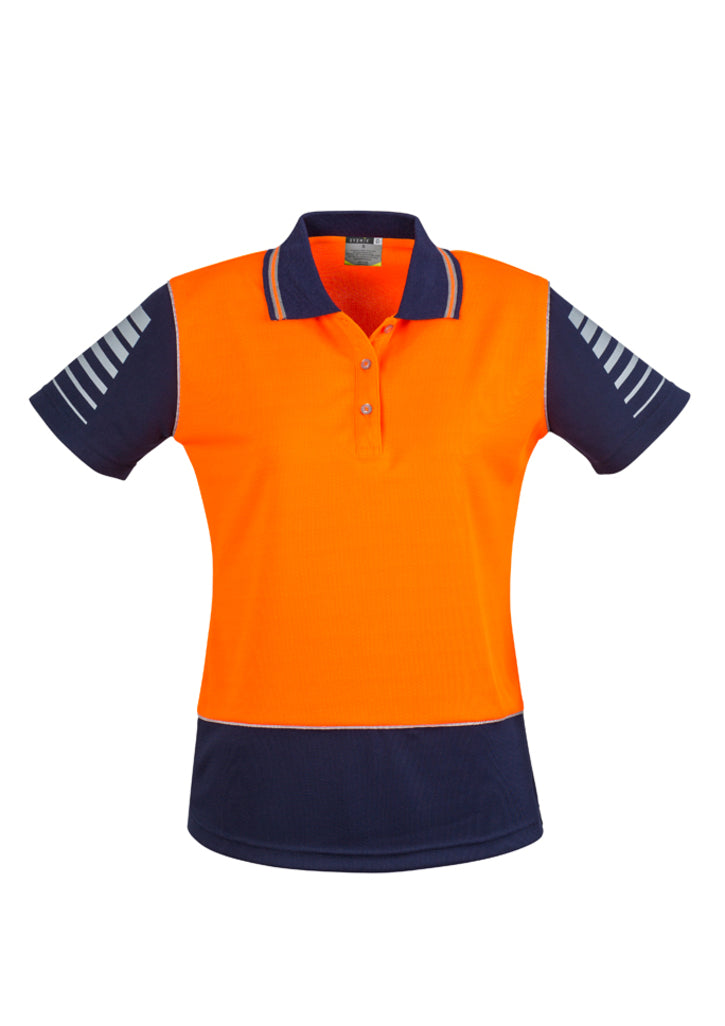 Syzmik ZHL236 Women's Hi Vis Zone Polo