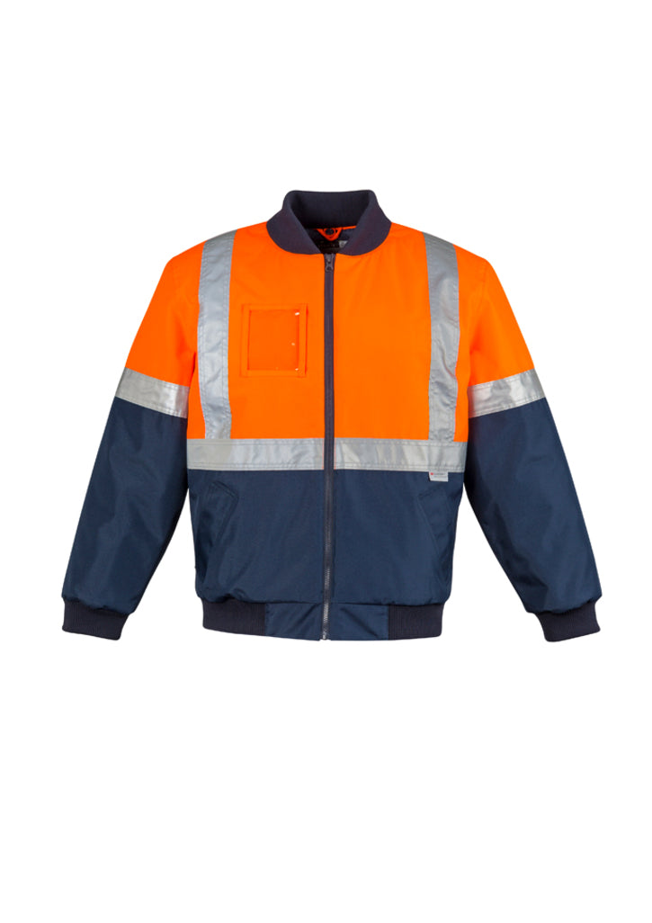 Syzmik ZJ351 Men's Hi Vis Quilted Flying Jacket