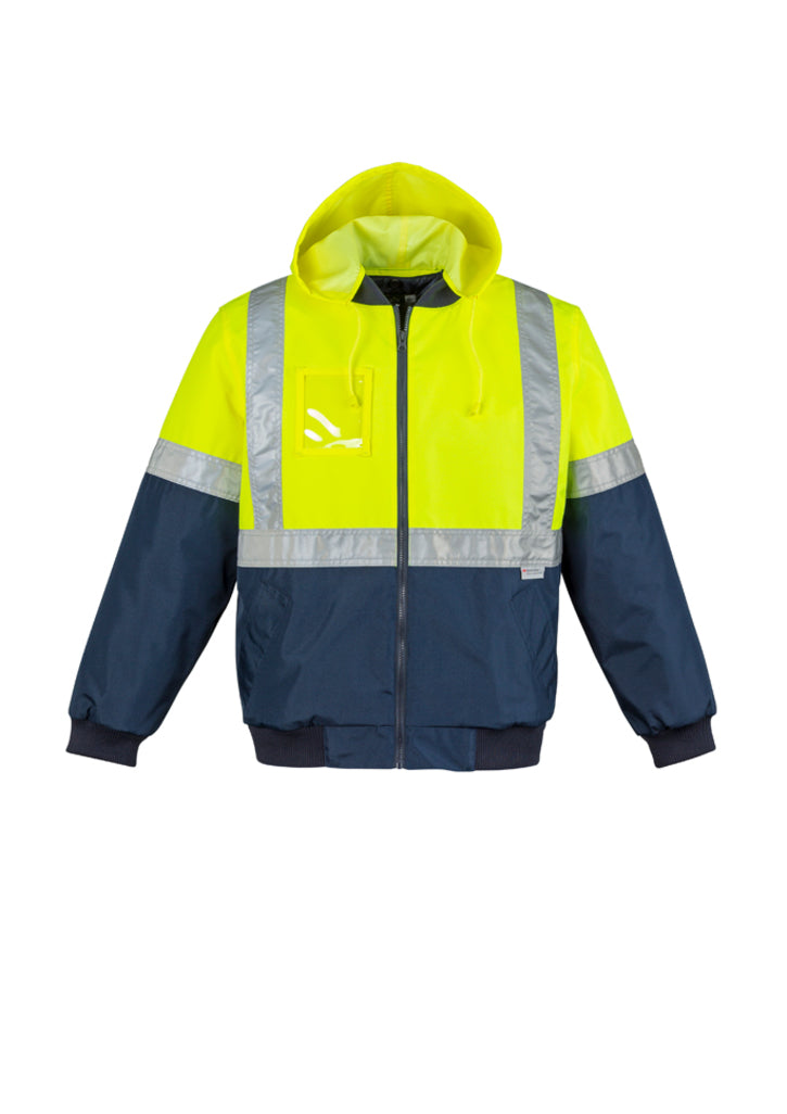 Syzmik ZJ351 Men's Hi Vis Quilted Flying Jacket