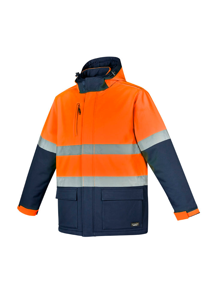 Syzmik ZJ553 Unisex Hi Vis Antarctic Softshell Taped Jacket