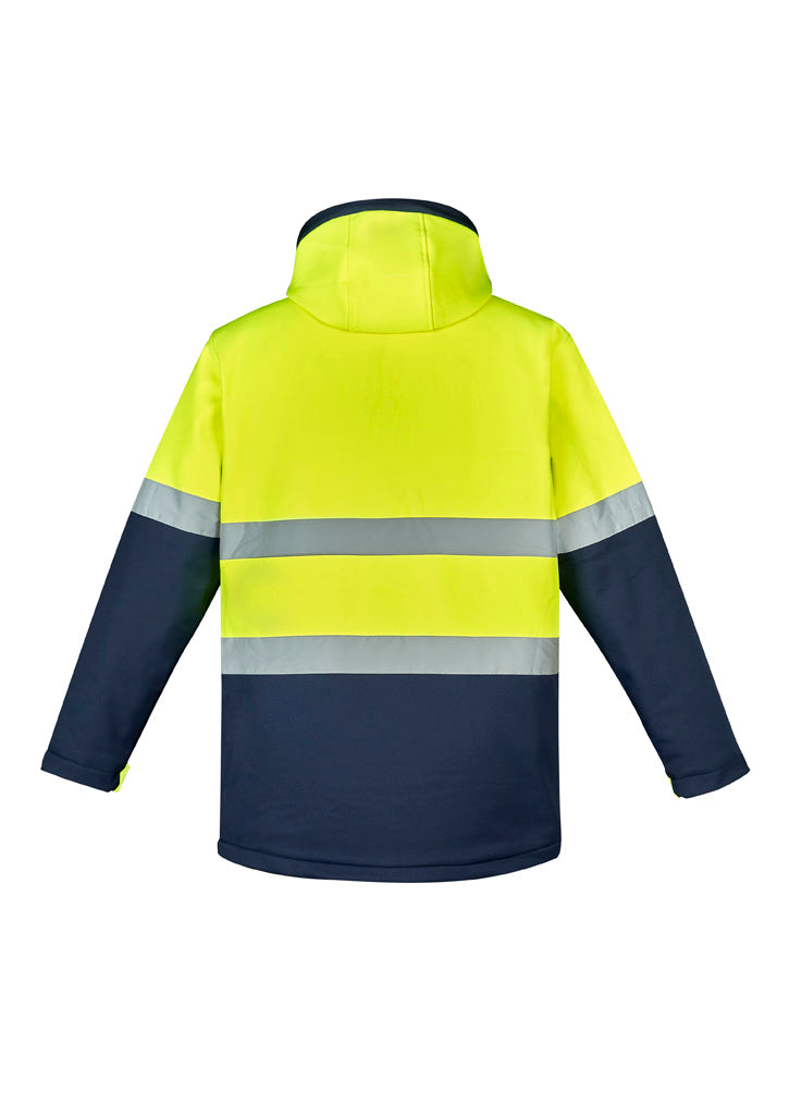 Syzmik ZJ553 Unisex Hi Vis Antarctic Softshell Taped Jacket