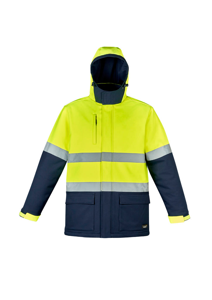 Syzmik ZJ553 Unisex Hi Vis Antarctic Softshell Taped Jacket
