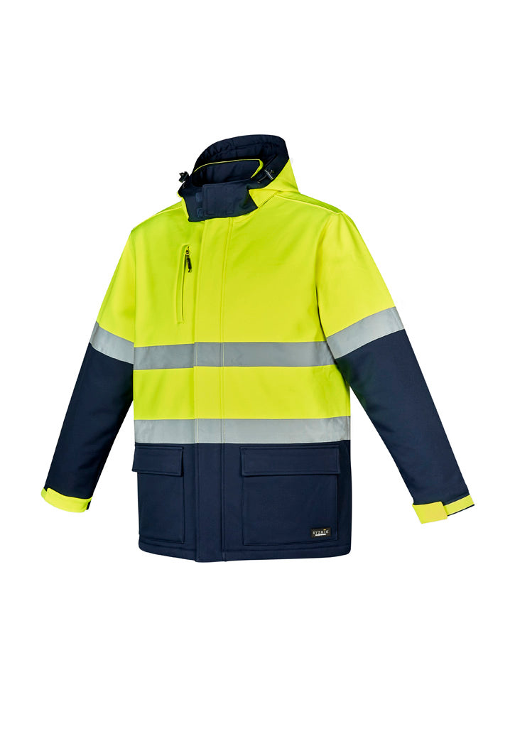Syzmik ZJ553 Unisex Hi Vis Antarctic Softshell Taped Jacket
