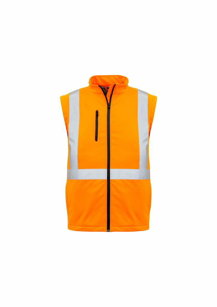 Syzmik ZJ680 Unisex Hi-Vis 2-In-1 X Back Soft Shell Jacket