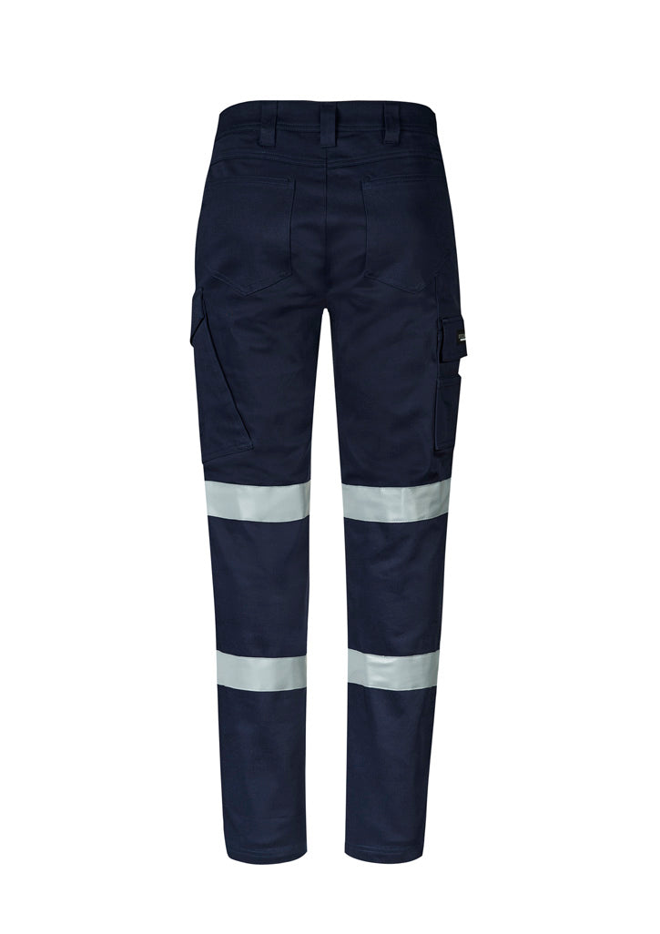 Syzmik ZP923 Men's Essential Stretch Taped Cargo Pant Navy