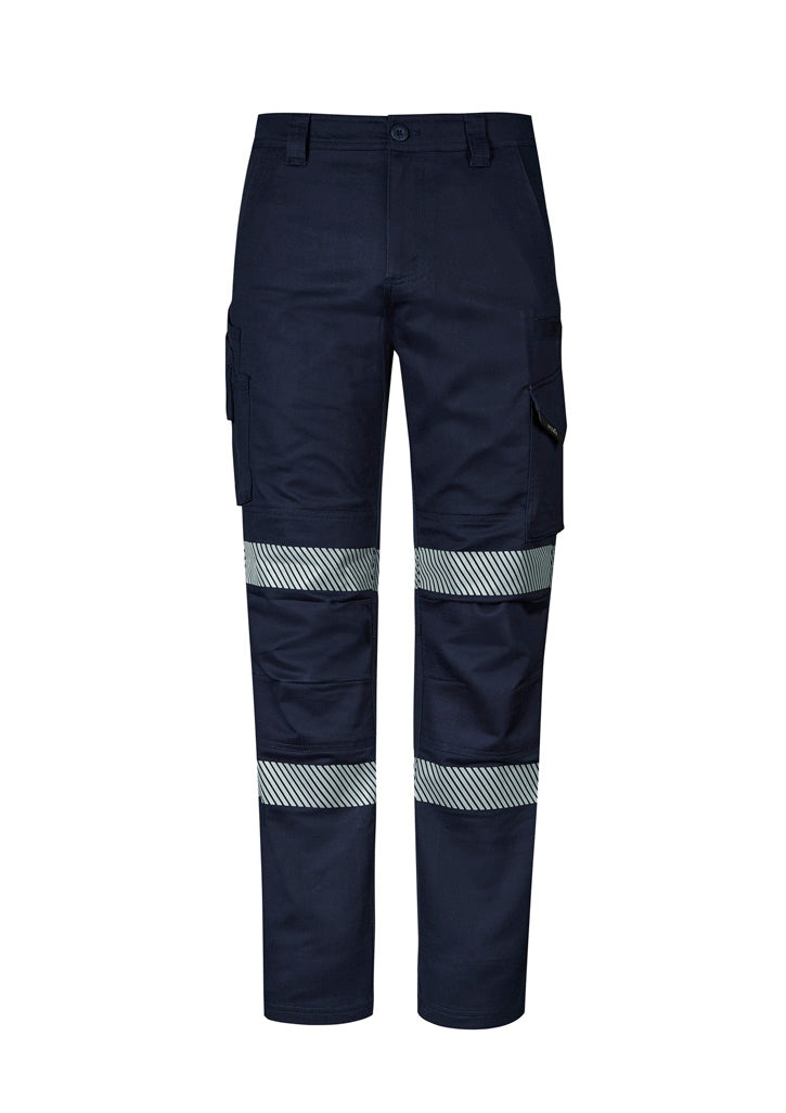 Syzmik ZP924 Men's Rugged Cooling Stretch Segmented Taped Pant Navy