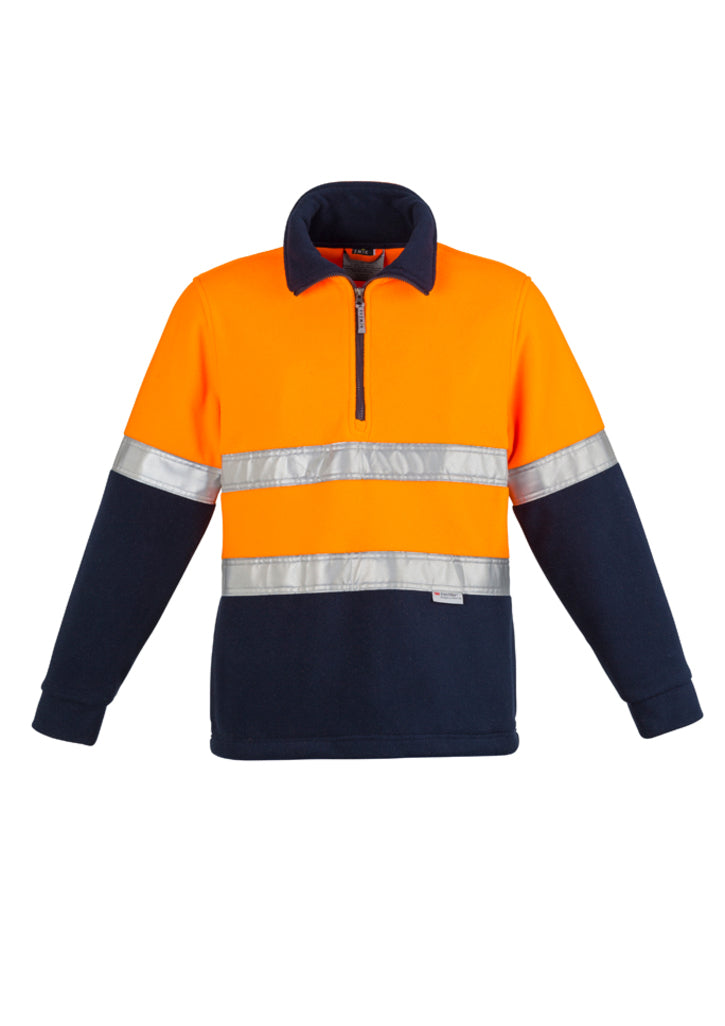 Syzmik ZT461 Hi Vis Polar Fleece Jumper - Hoop Taped