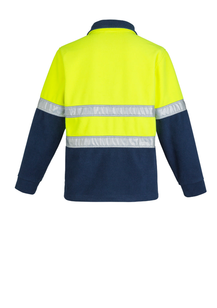 Syzmik ZT461 Hi Vis Polar Fleece Jumper - Hoop Taped