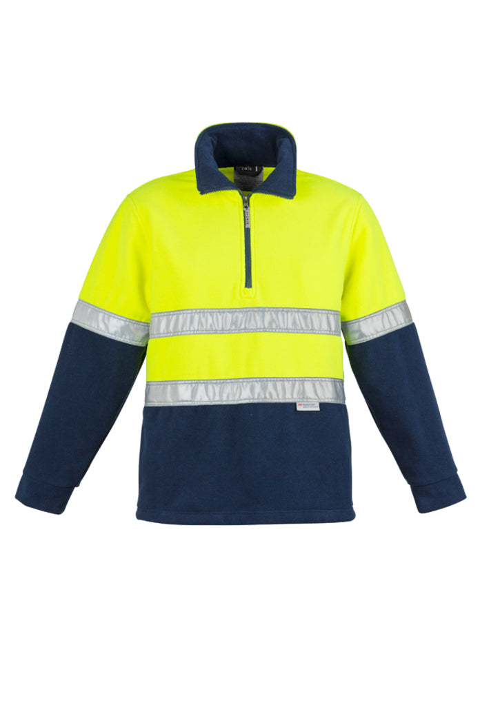 Syzmik ZT461 Hi Vis Polar Fleece Jumper - Hoop Taped