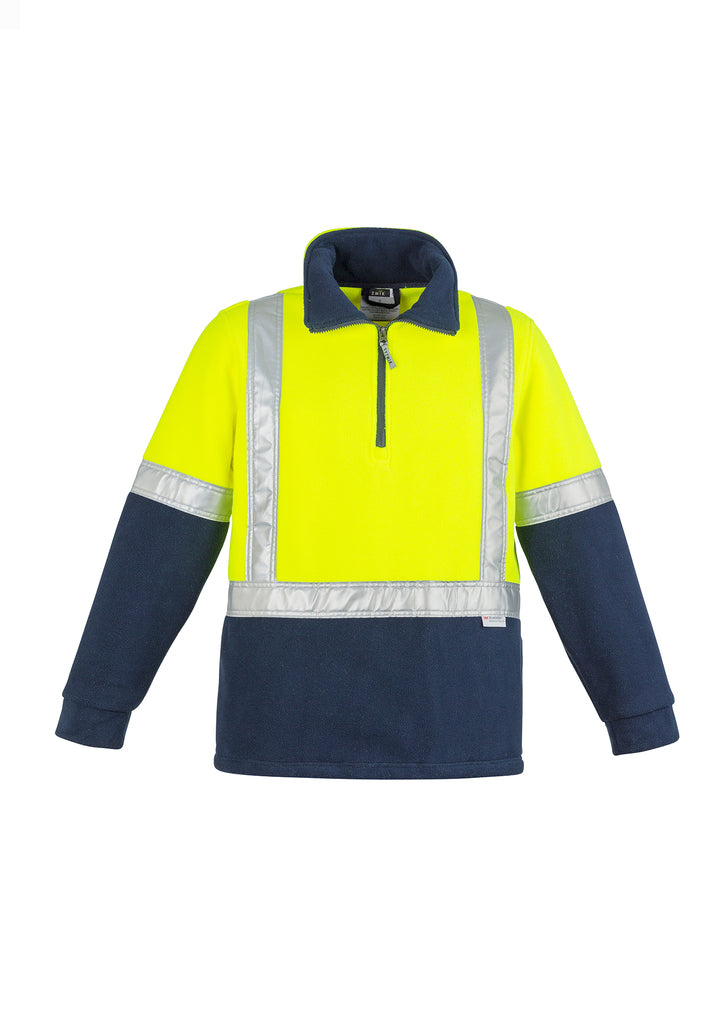 Syzmik ZT462 Hi Vis Polar Fleece Jumper - Shoulder Taped