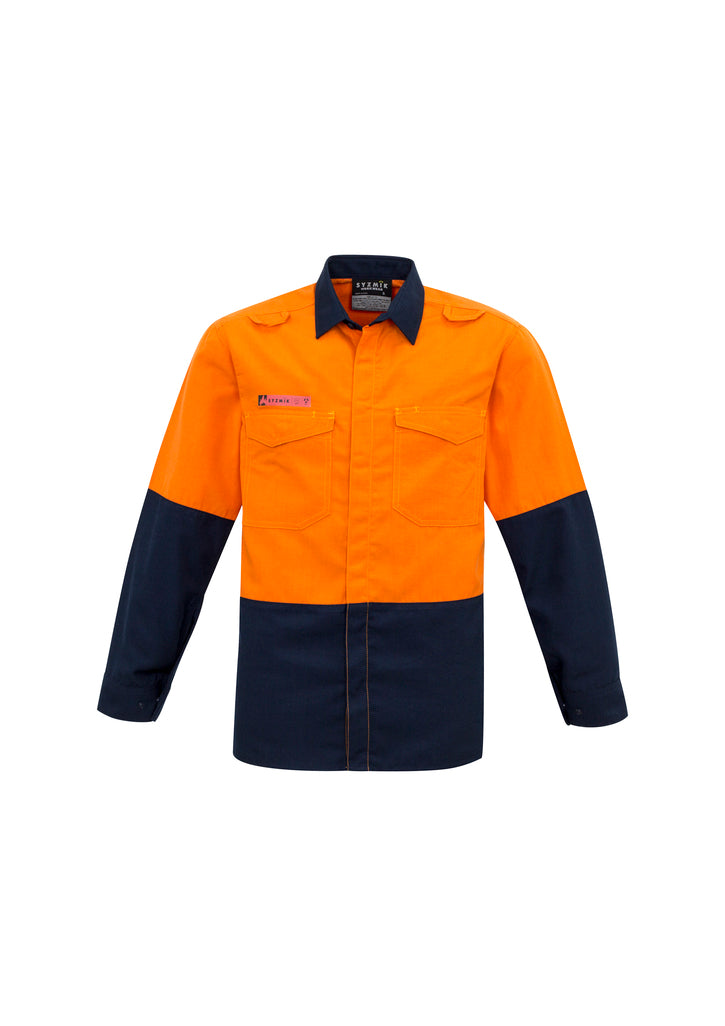 Syzmik ZW138 Men's Hi Vis Spliced Shirt