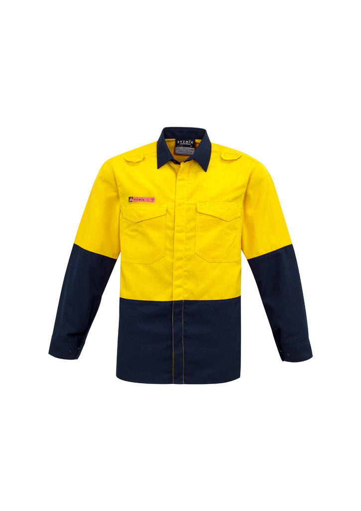 Syzmik ZW138 Men's Hi Vis Spliced Shirt