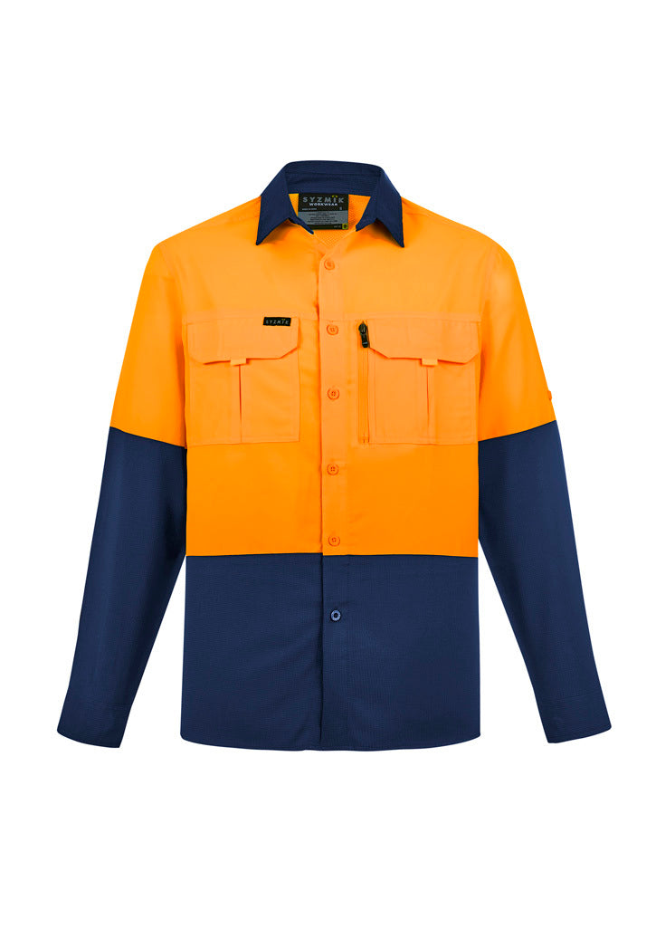 Syzmik ZW468 Men's Hi Vis Outdoor L/S Shirt