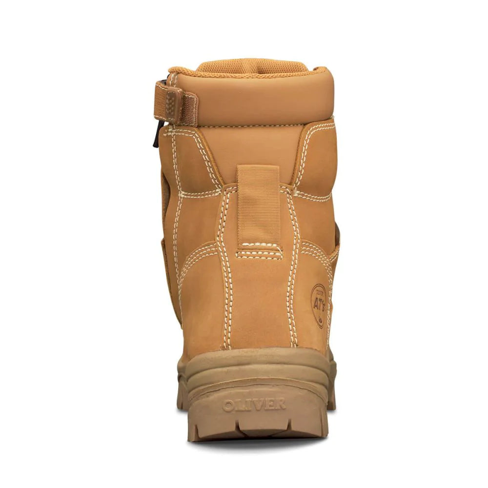 Oliver 45-632Z Wheat 150MM Zip Side Safety Boot