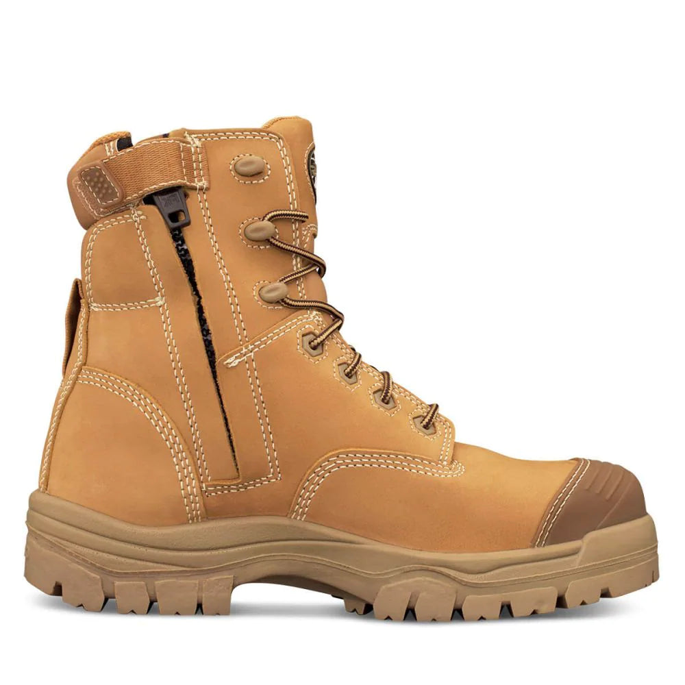 Oliver 45-632Z Wheat 150MM Zip Side Safety Boot