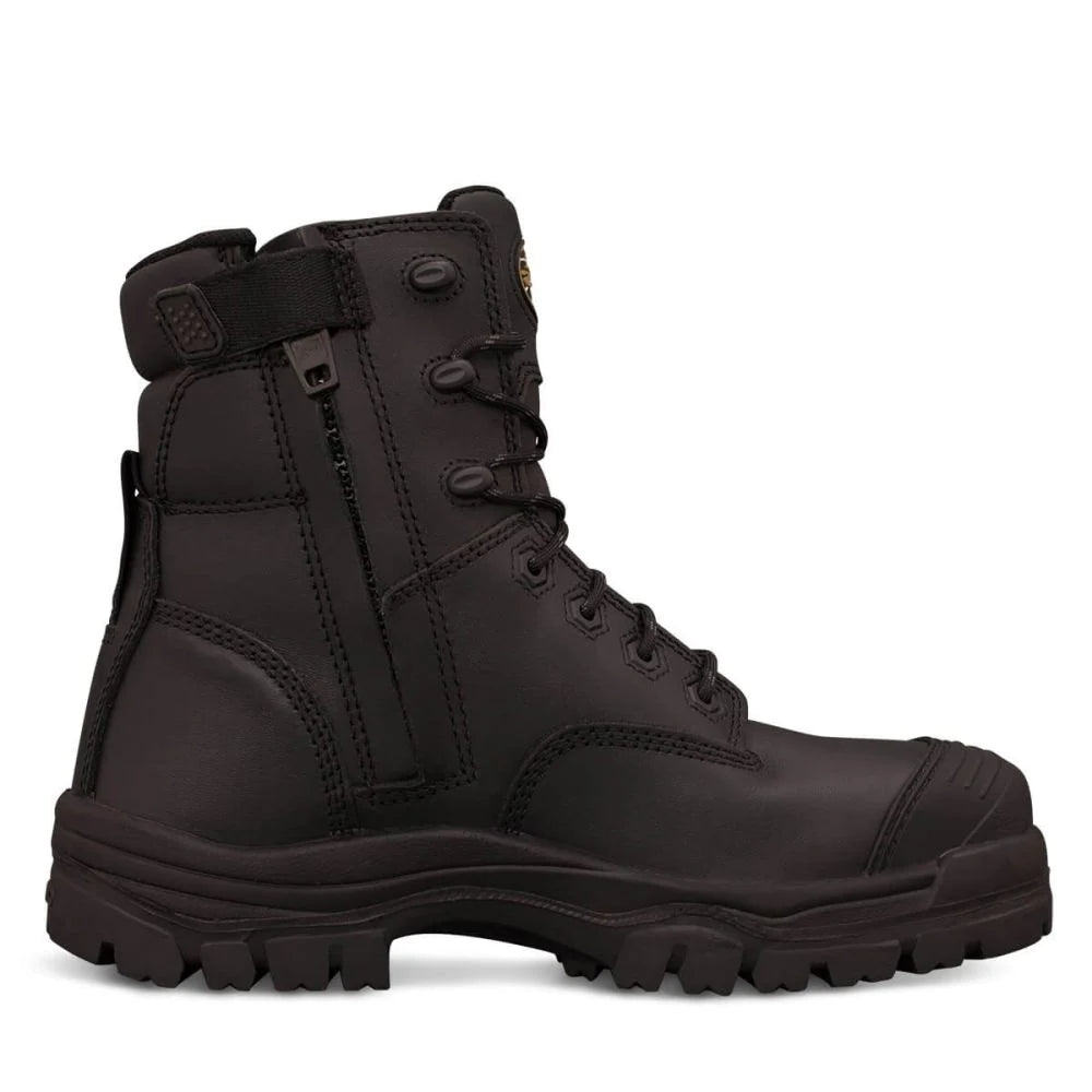 Oliver 45-645Z Black 150MM Zip Side Safety Boot