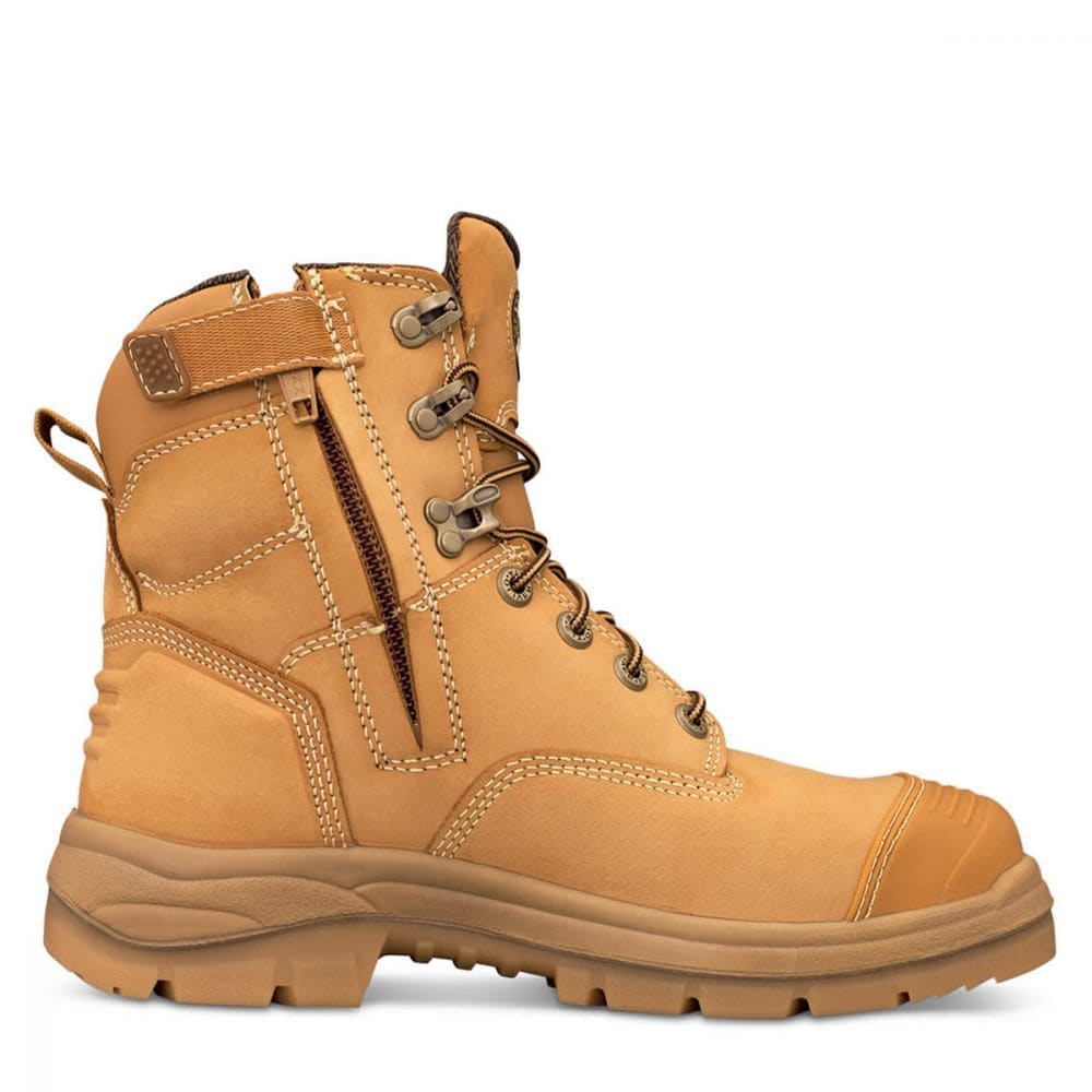 Oliver 55-332Z Wheat 150Mm Zip Side Safety Boot
