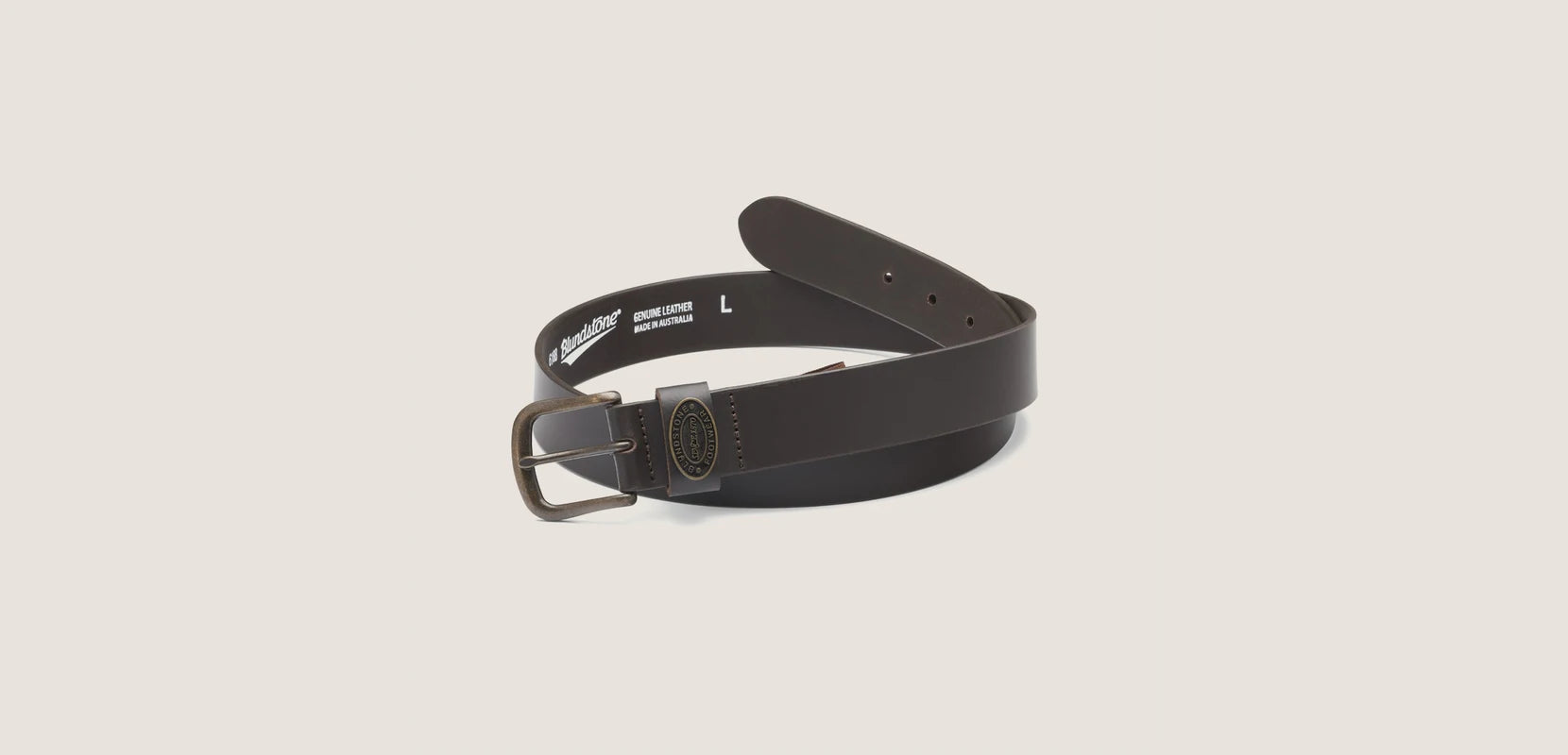 Blundstone BELTBRN Classic Leather Belt-Brown