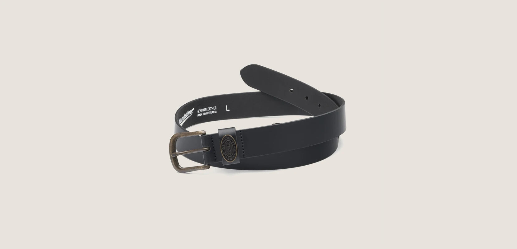 Blundstone BELTBLK Classic Leather Belt-Black