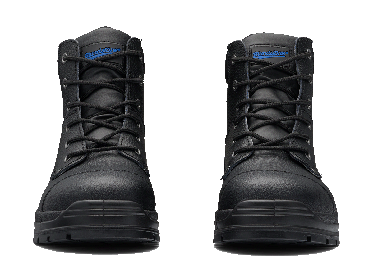 Blundstone 313 Lace Up Safety Boot-Black