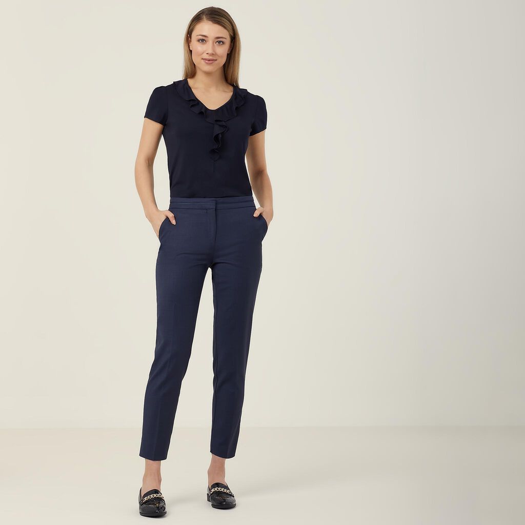 NNT CAT3KQ Slimline Detail Pant Blue/Navy