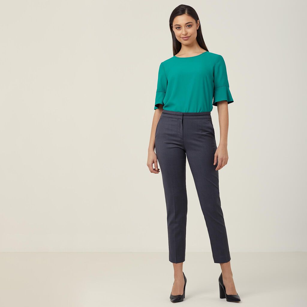 NNT CAT3N4 Slimline Detail Pant Charcoal/Black