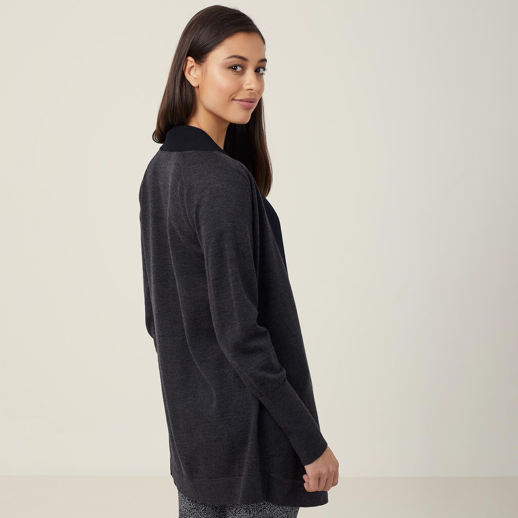 NNT CAT5B2 Longline Jacket Charcoal