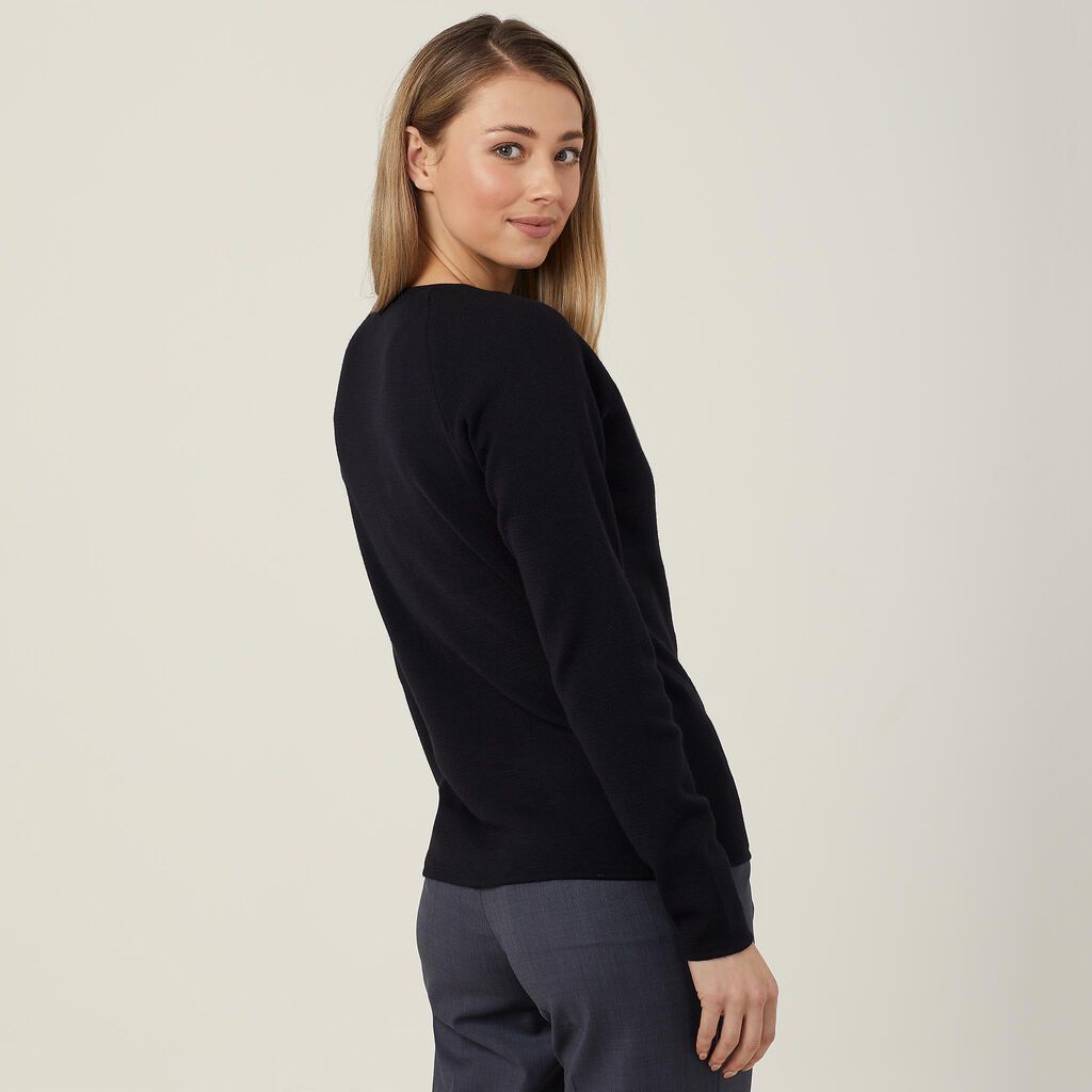 NNT CAT5BF Angled Zip Cardigan