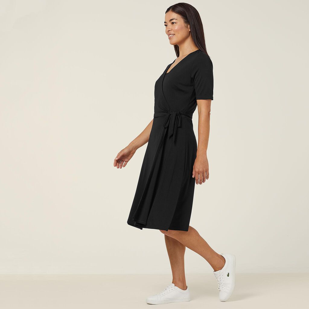 NNT CAT699 Matt Jersey Wrap Dress