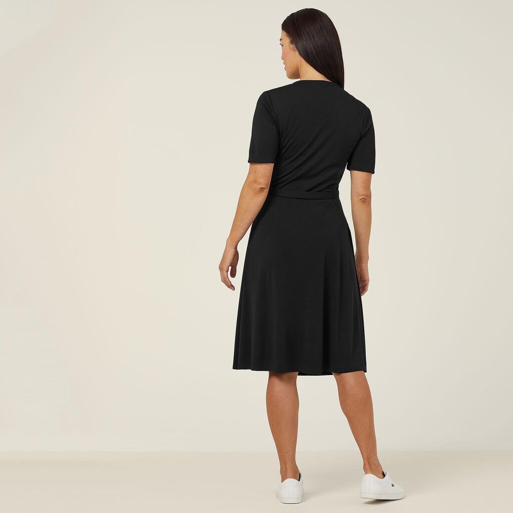 NNT CAT699 Matt Jersey Wrap Dress