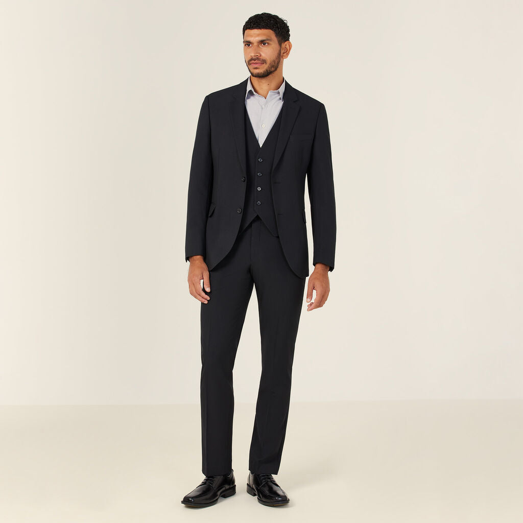 NNT CATBA3 Waistcoat Black