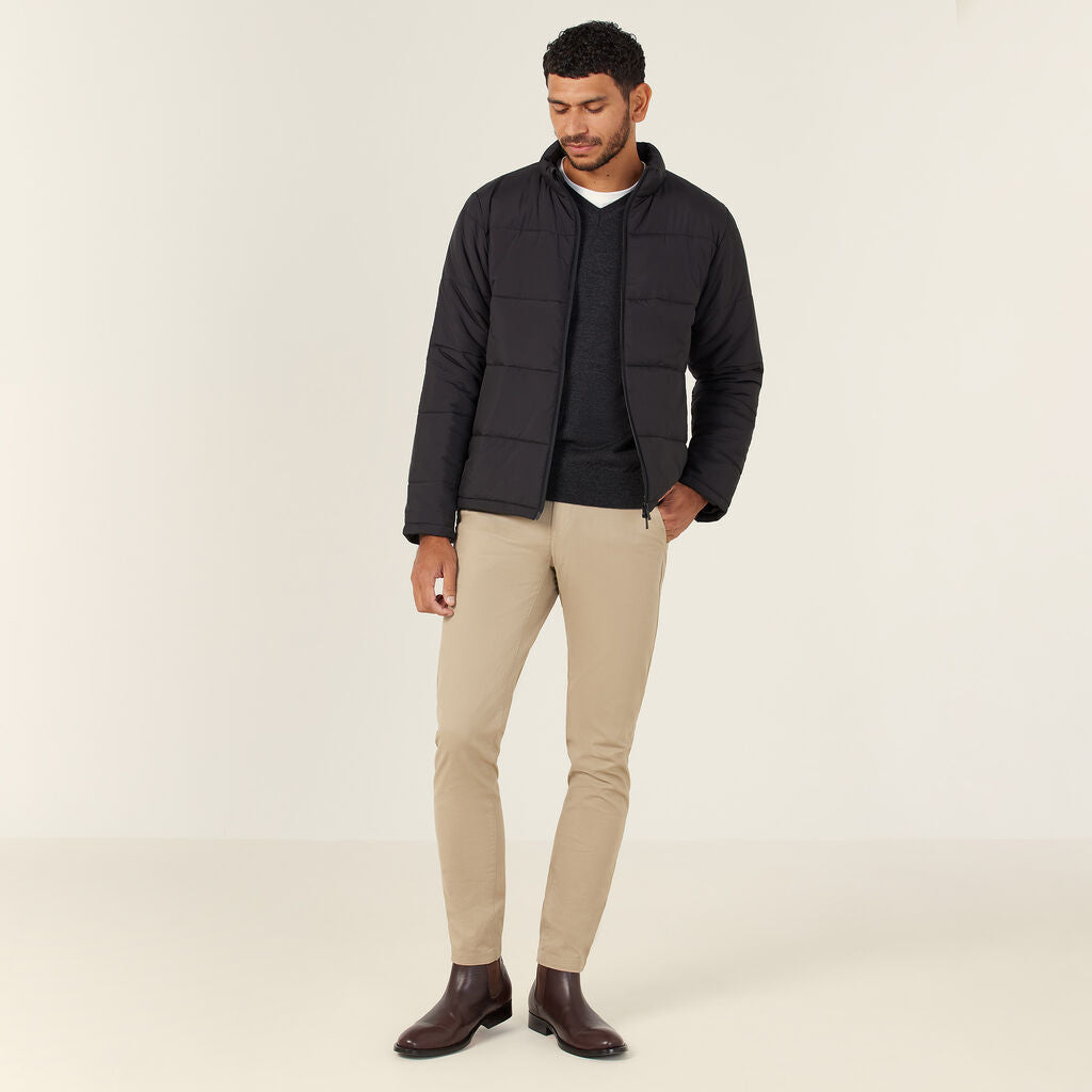 NNT CATBER Puffer Jacket Black