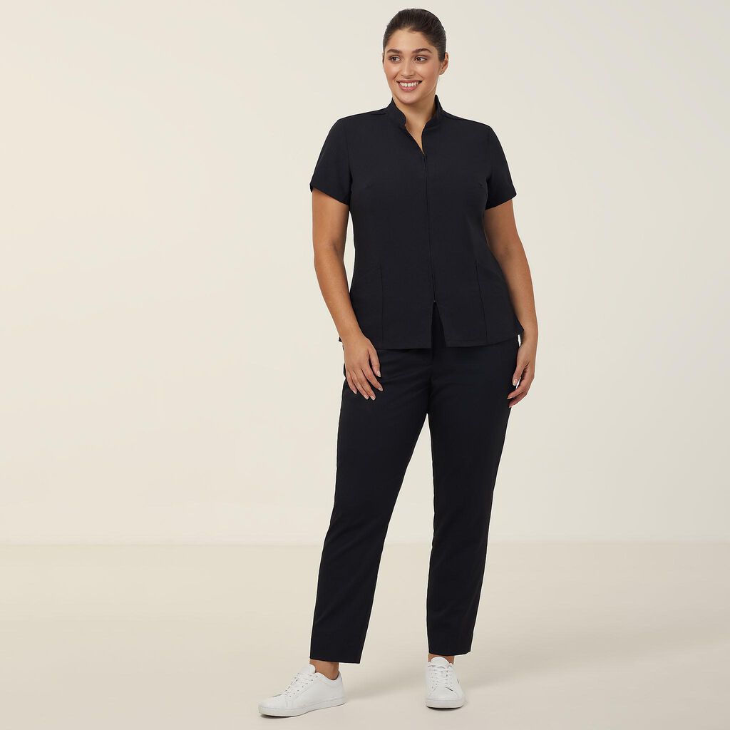 NNT Women's CATU68 Zip Front Tunic – Helix Dry Poly