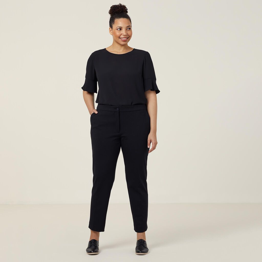 NNT CATUK4 Georgie Fluted Sleeve Top