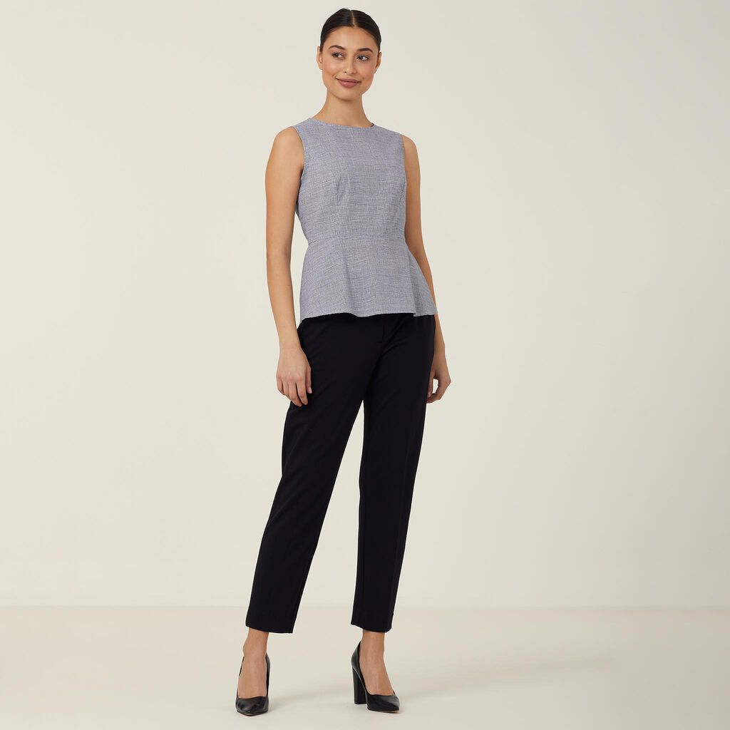 NNT CATUK9 Avignon Abstract Print Sleeveless Shell Top