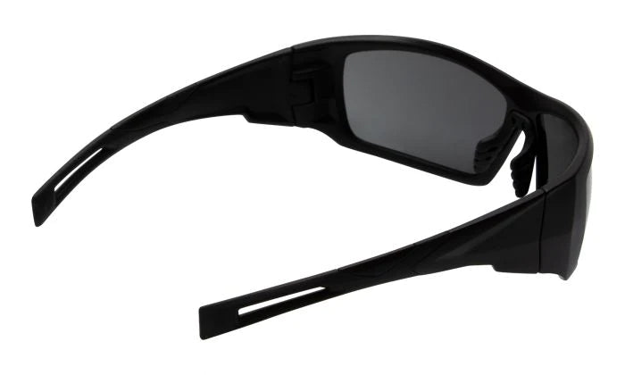 Ugly Fish RS6002 MBL.SM Chisel Safety Sunglasses- Matt Black Frame/Smoke Lens