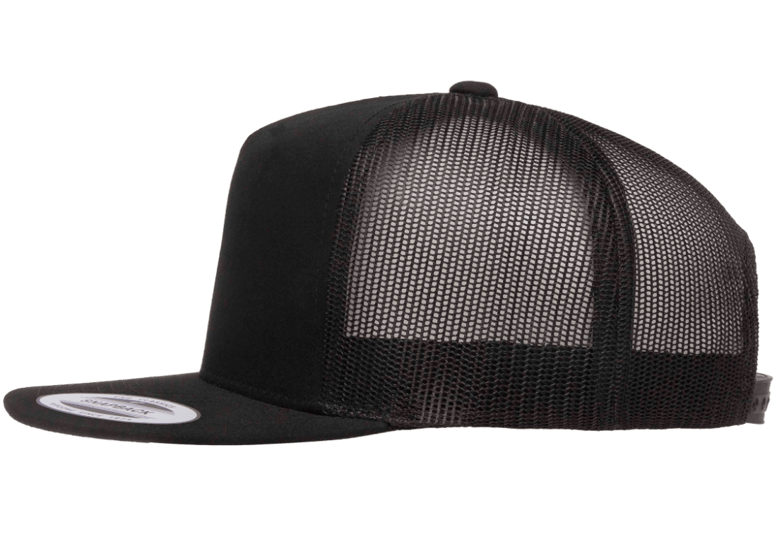 Flexfit 6006 Classic Universal Trucker-Black