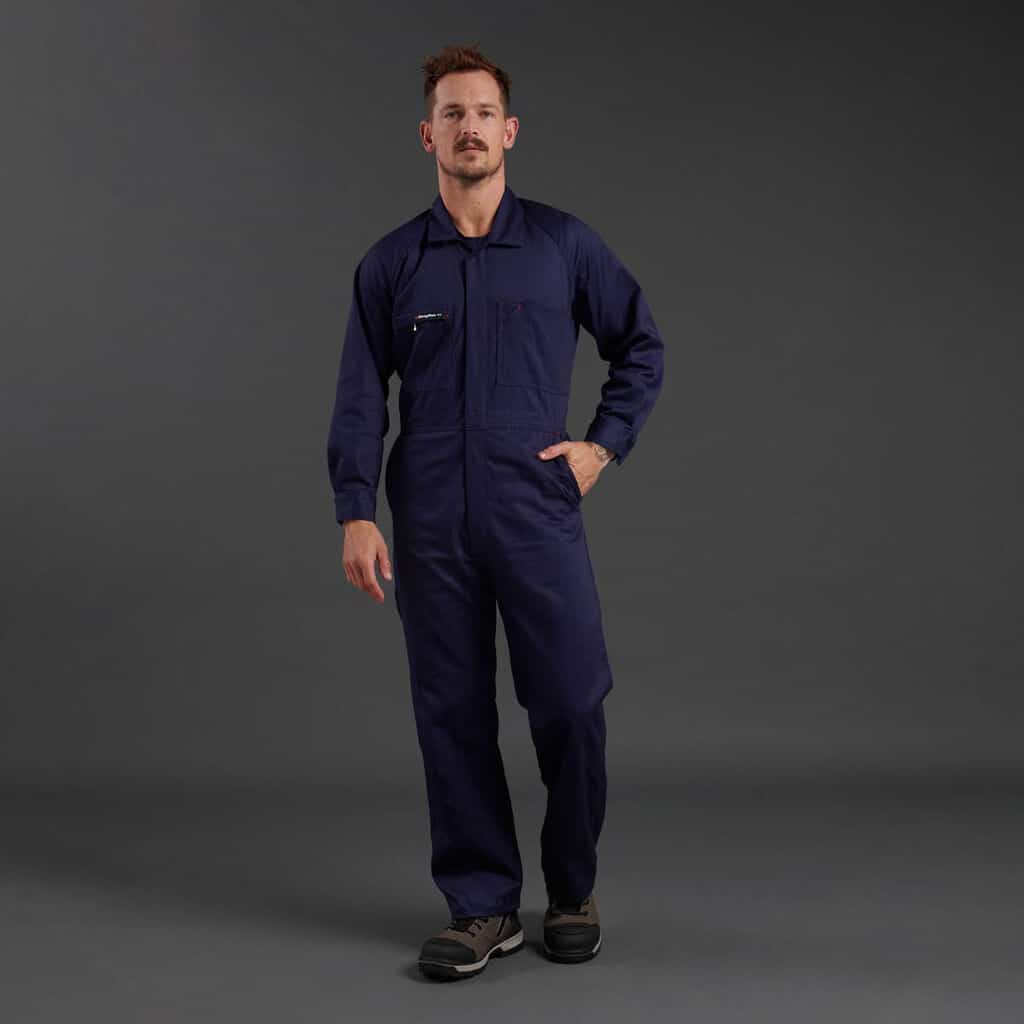 KingGee K01010 Combination Drill Overalls-Navy