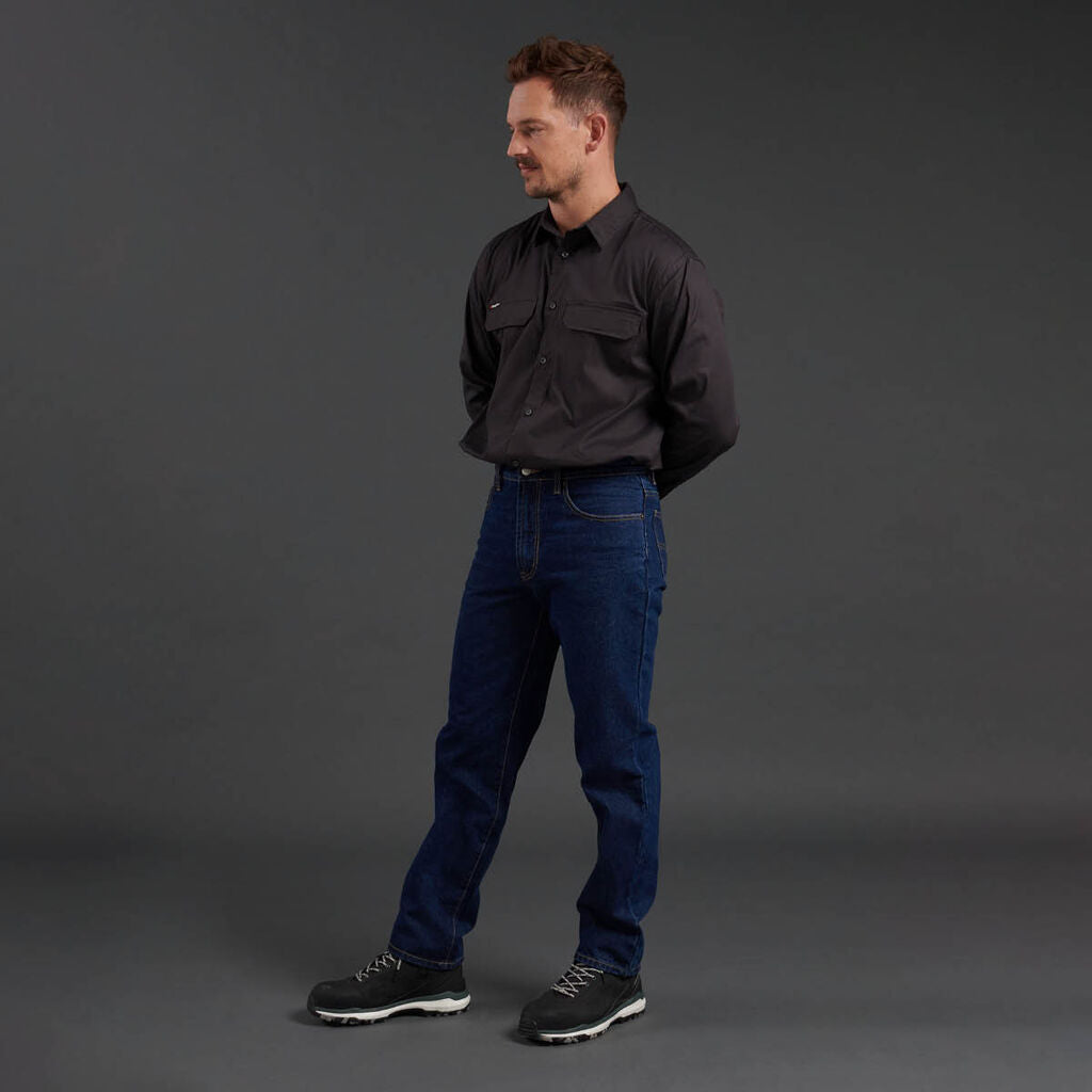 KingGee K03020 Denim Work Jeans-Stonewash