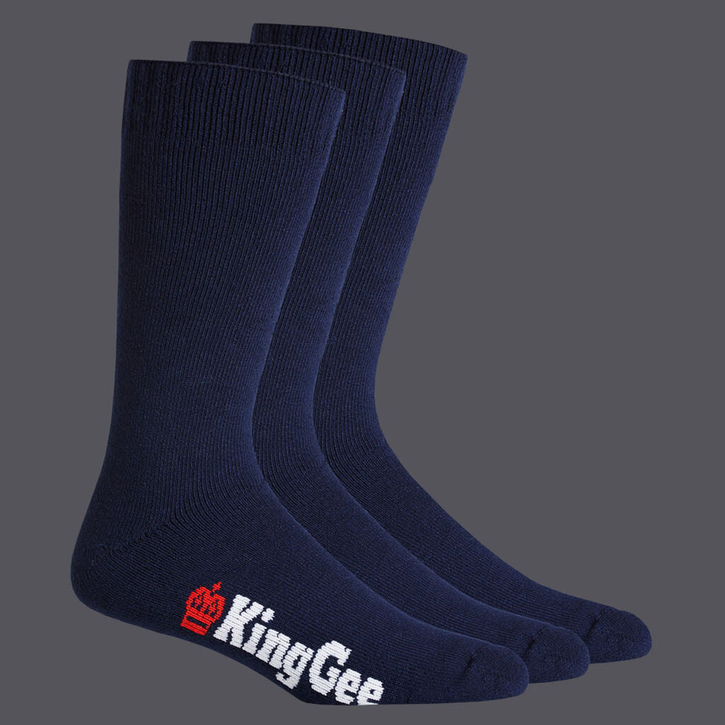 KingGee K09230 Men's 3 Pack Bamboo Work Socks