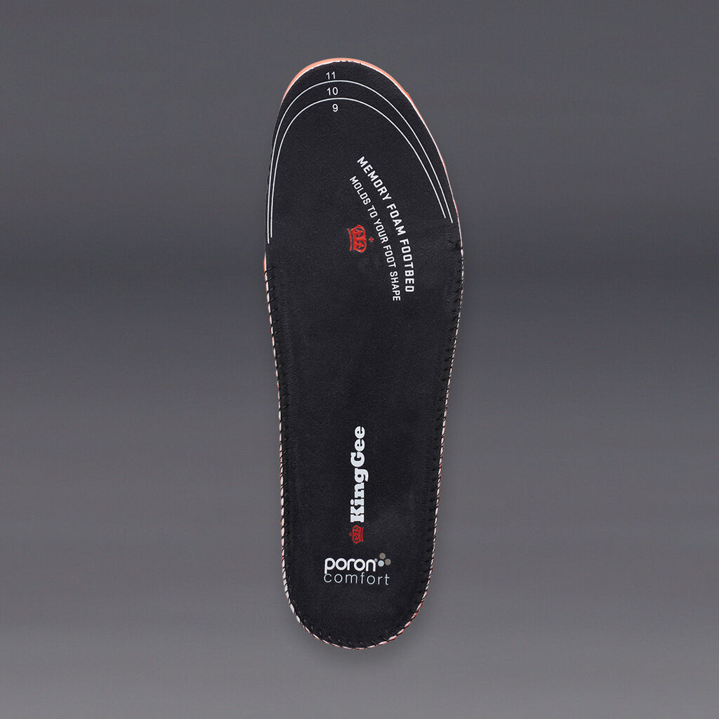 KingGee K09500 Maximum Comfort Insole-Black