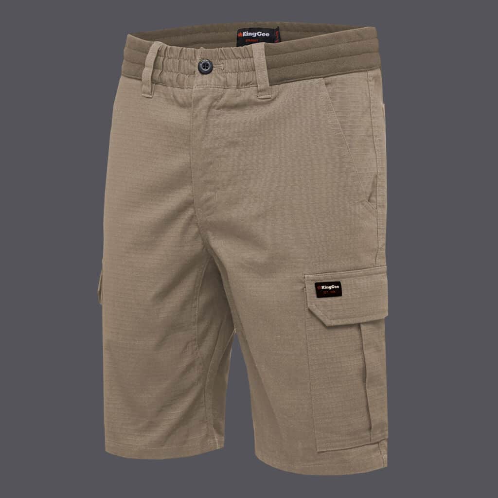 KingGee K17007 Rib Comfort Waist Short