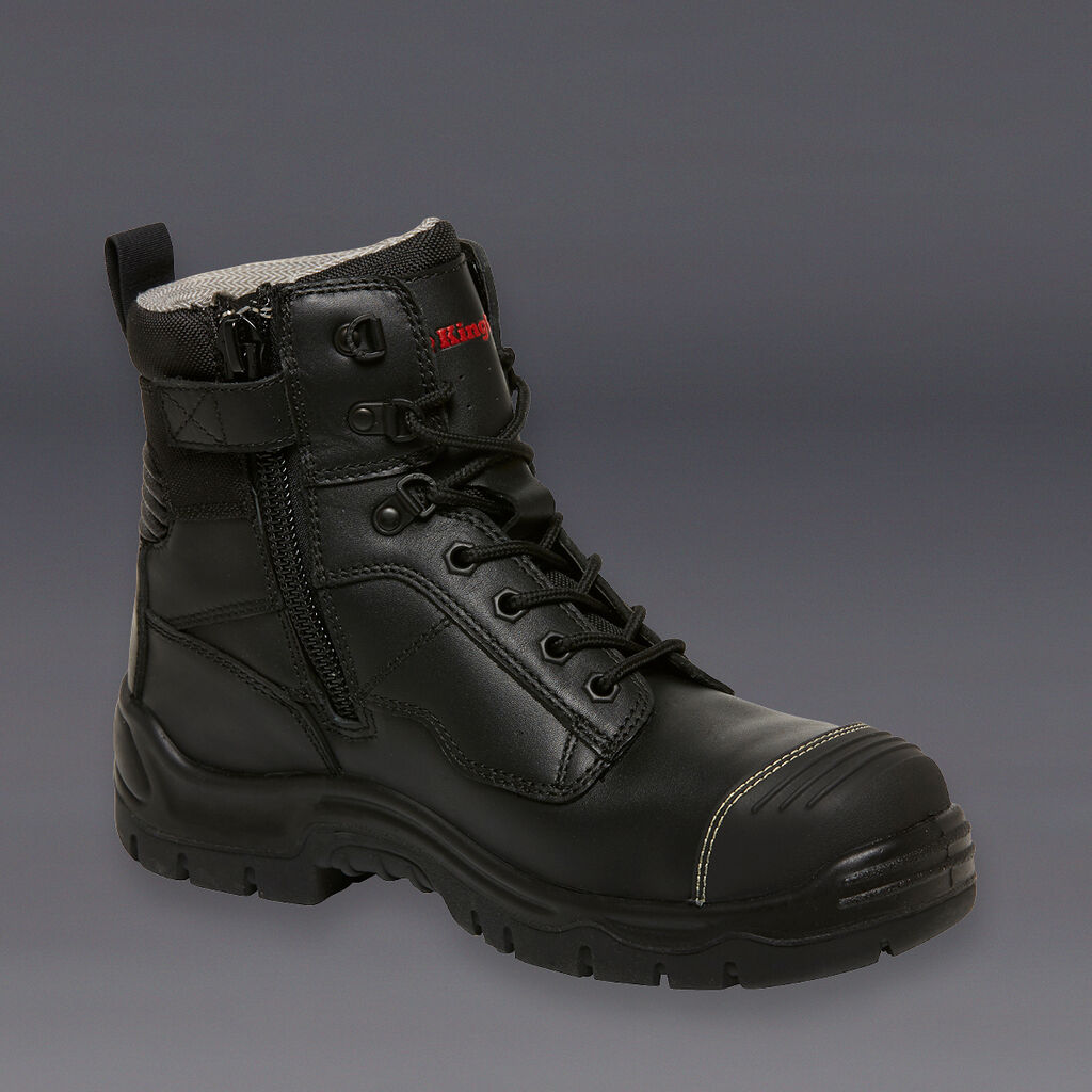 KingGee K27985 Phoenix 6cz Eh Black Safety Boot