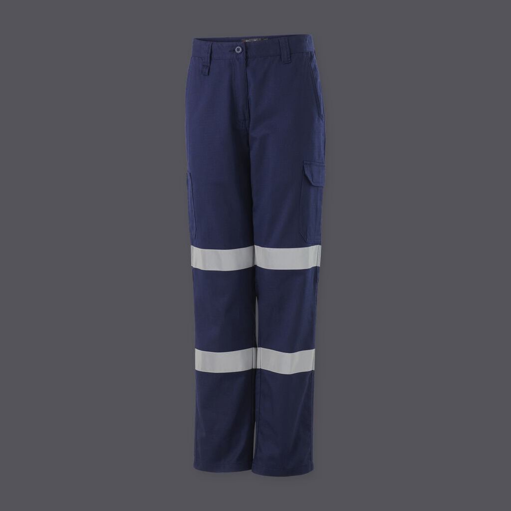 KingGee K43022 Women's Workcool Cargo Pant Taped-Navy