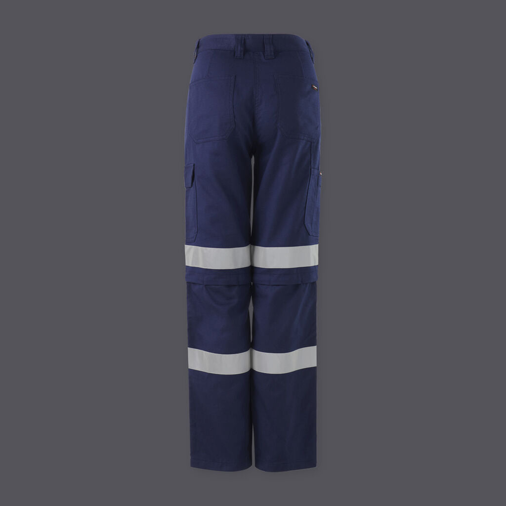 KingGee K43022 Women's Workcool Cargo Pant Taped-Navy